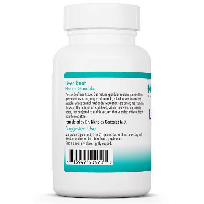 Liver Beef Natural Glandular, 125 Veg Capsules, Nutricology | Печень говяжья натуральная железистая, 125 вег капсул, нутрикология