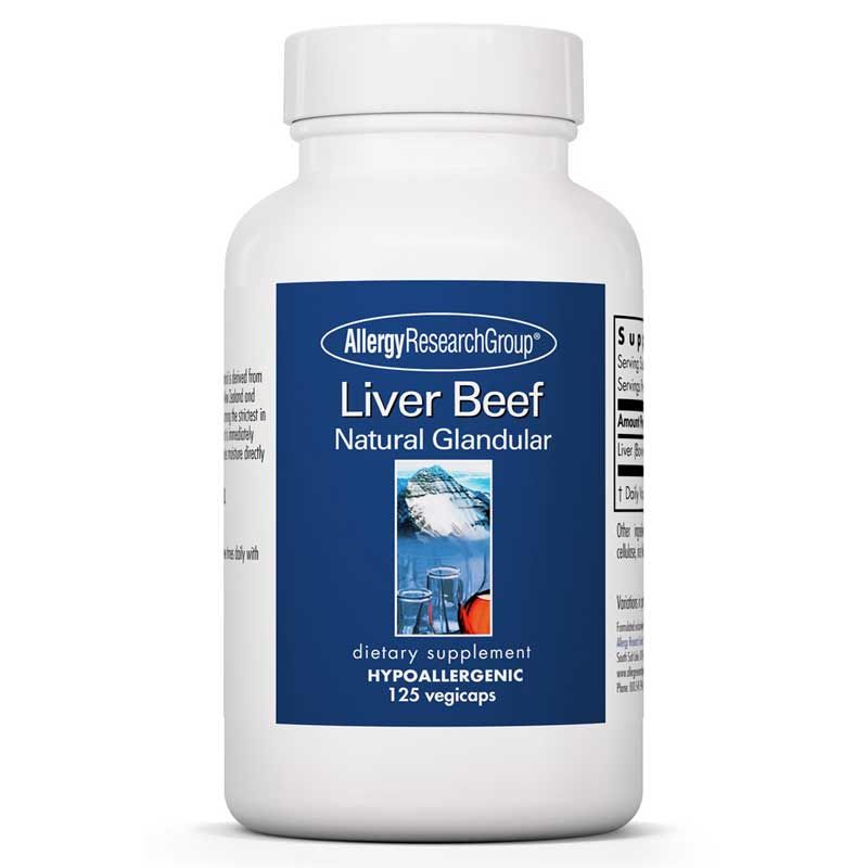 Liver Beef Natural Glandular | Печінка яловича натуральна залізиста
