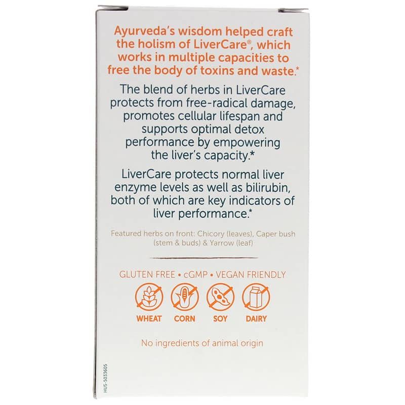 LiverCare, 180 Veg Capsules | LiverCare, 180 вегетерианских капсул