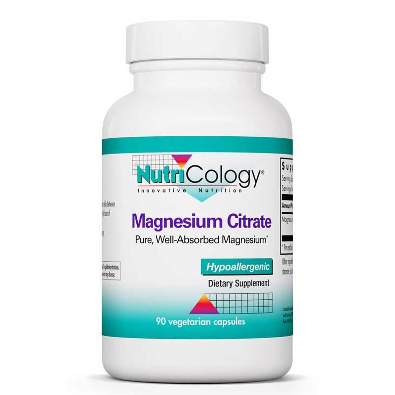 Magnesium Citrate, 90 Veg Capsules | Цитрат магнію, 90 вегетеріанських капсул
