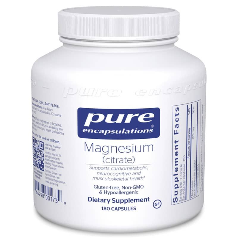 Magnesium (citrate), 180 Capsules | Магній (цитрат), 180 капсул