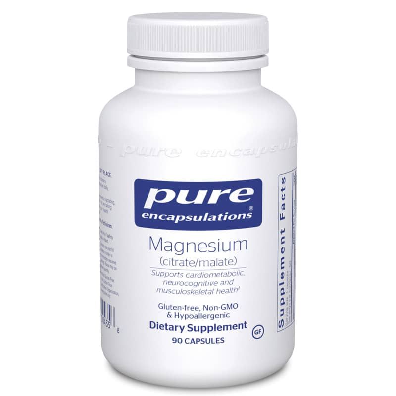 Magnesium (citrate/malate), 90 Capsules | Магній (цитрат/малат), 90 капсул