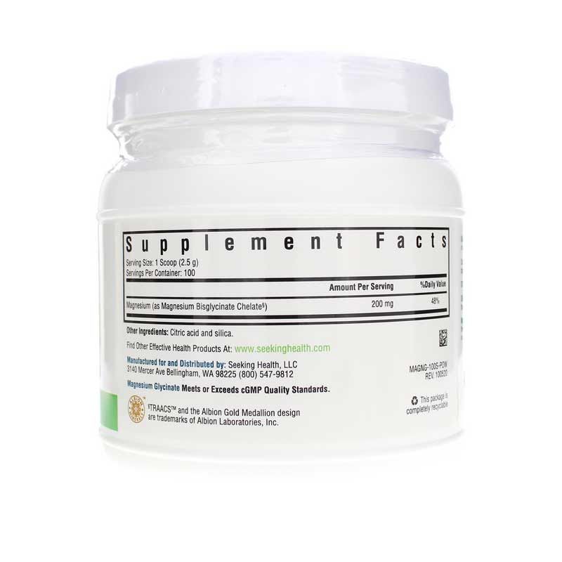 Magnesium Glycinate Powder 200 Mg | Порошок глицината магния 200 мг