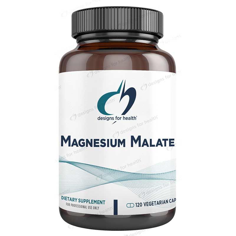 Magnesium Malate, 120 Veg Capsules | Малат магния, 120 вегетерианских капсул