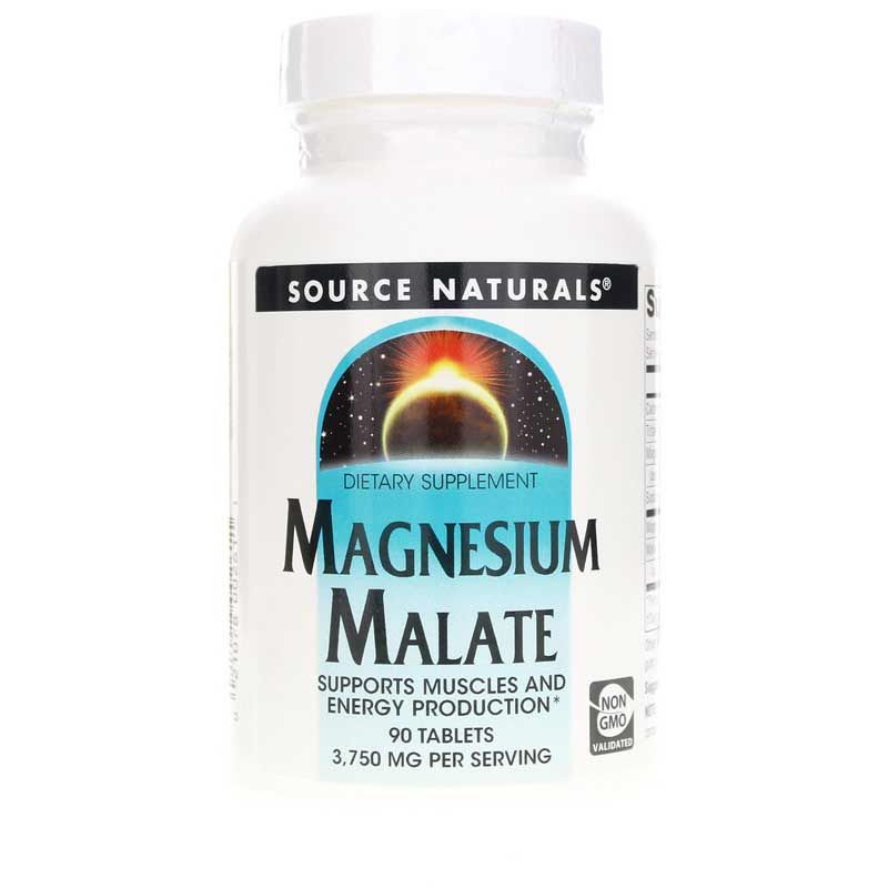 Magnesium Malate, 90 Tablets | Малат магнію, 90 таблеток