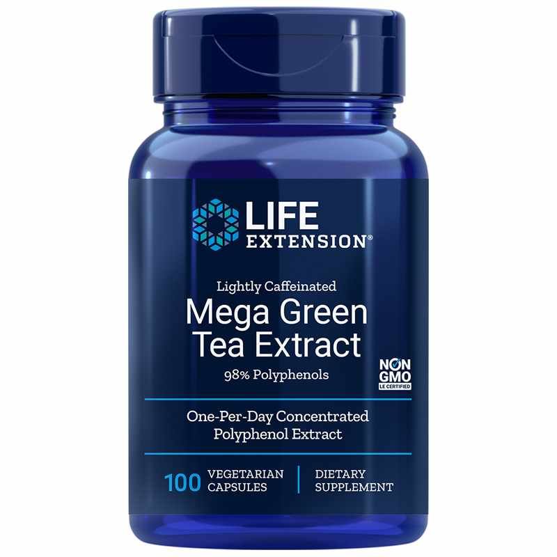 Mega Green Tea Extract (Lightly Caffeinated) | Экстракт зеленого чая (с легким содержанием кофеина)