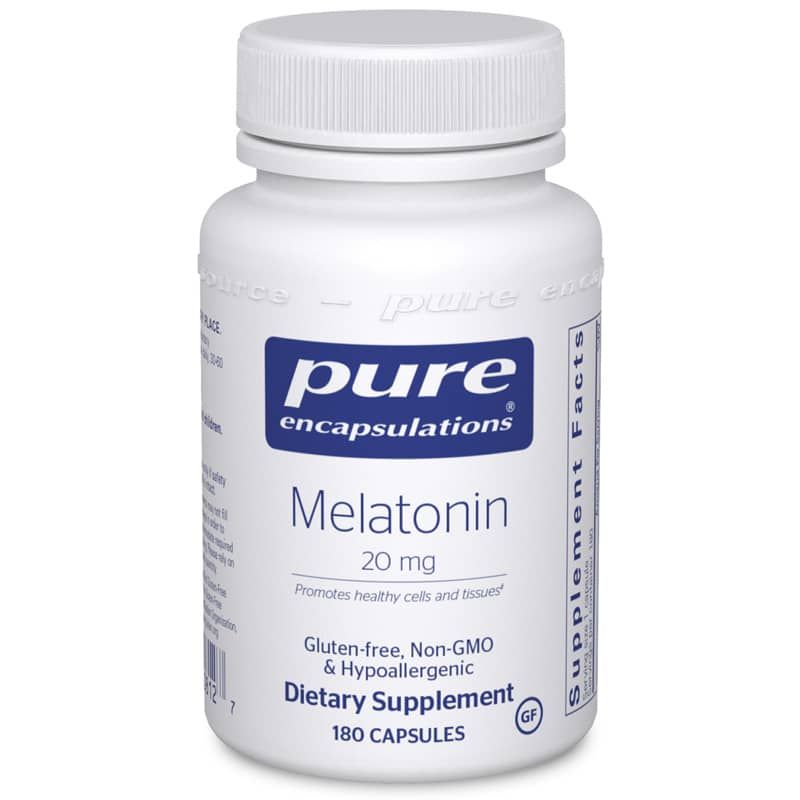 Melatonin 20 Mg, 180 Capsules | Мелатонин 20 мг, 180 капсул