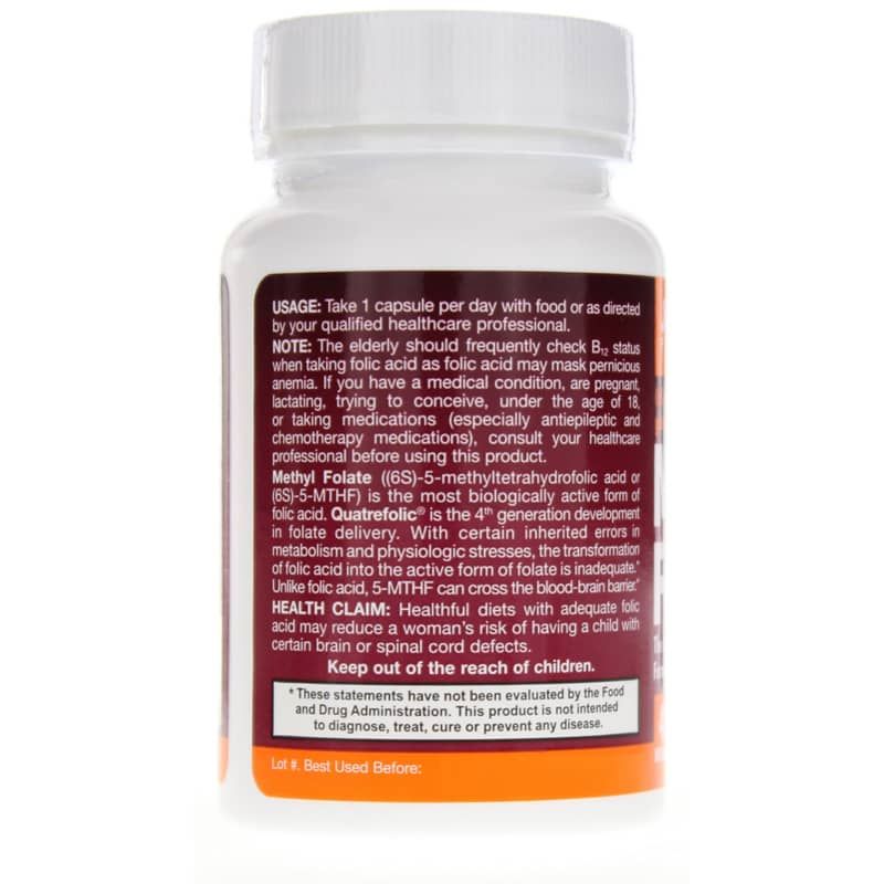 Methyl Folate 400 Mcg | Метилфолат 400 мкг