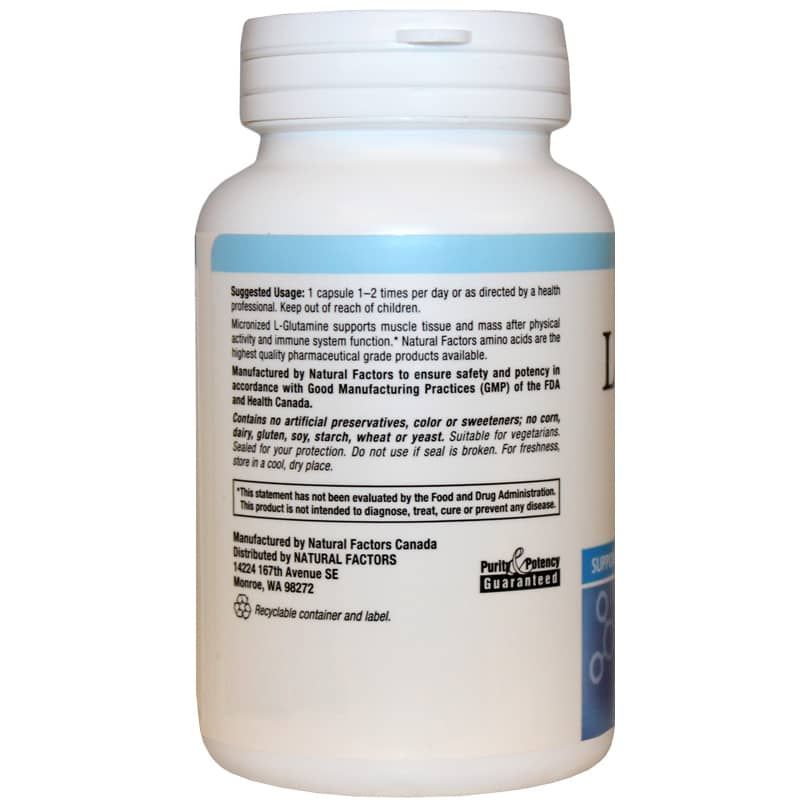 Micronized L-Glutamine 1000 Mg | Микронизированный L-глютамин 1000 мг
