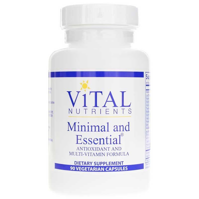 Minimal &amp; Essential Antioxidant &amp; Multi-Vitamin, 90 Capsules | Минимальный и необходимый антиоксидант и мультивитамин, 90 капсул