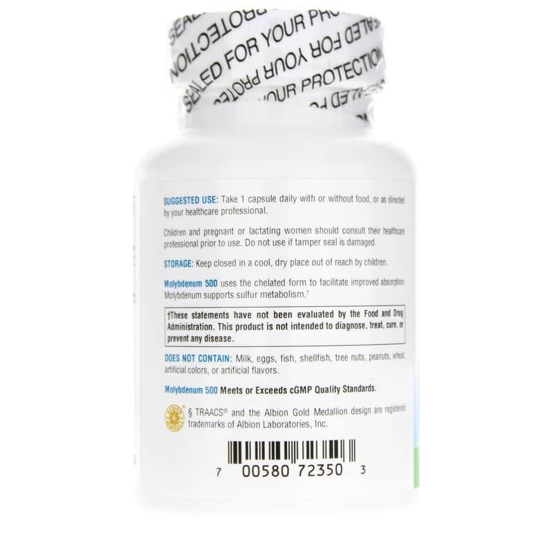 Molybdenum 500 Mcg | Молибден 500 мкг