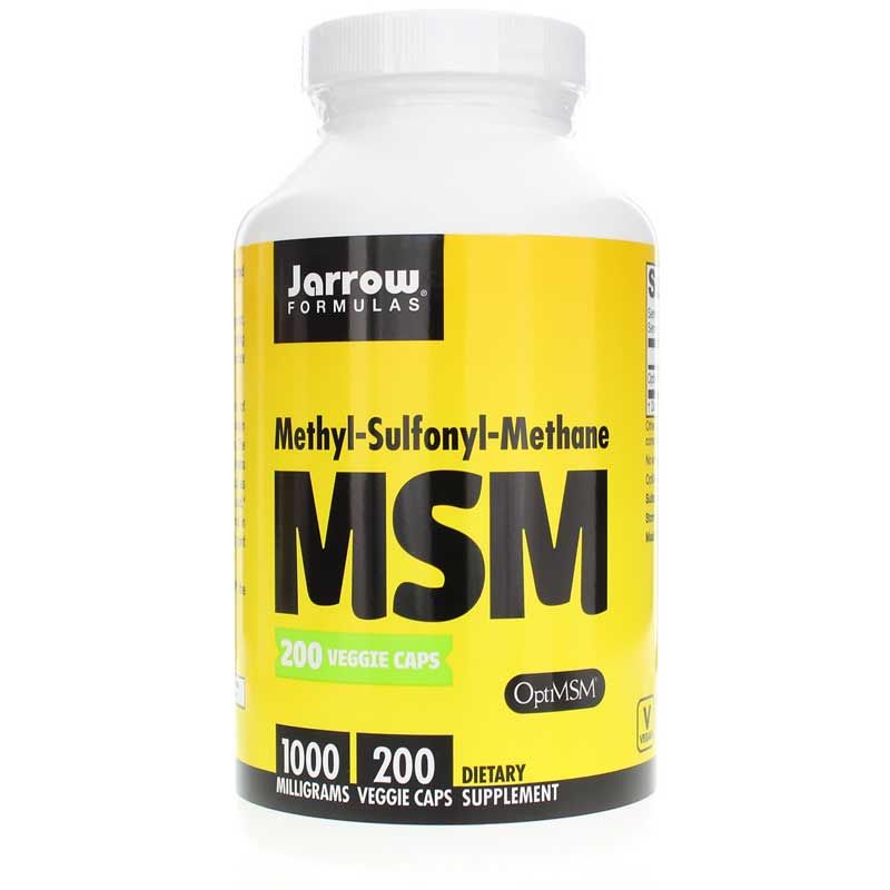 MSM 1000 Mg Capsules, 200 Veg Capsules | MSM 1000 мг капсулы, 200 вегетерианских капсул