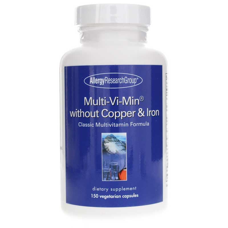 Multi-Vi-Min without Copper &amp; Iron | Мульти-ви-мин без меди и железа