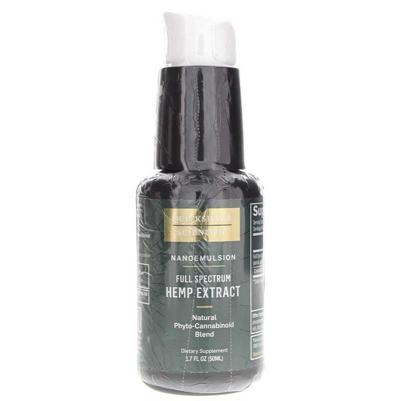 Full Spectrum Hemp Extract CBD Nanoemulsified, 1.7 Oz | Наноэмульгированный экстракт конопли полного спектра CBD, 1,7 унции