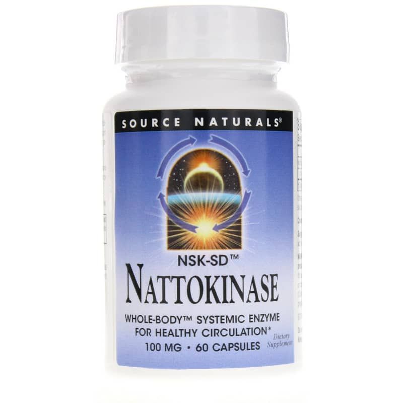 Nattokinase (NSK-SD) 100 Mg, 60 Capsules | Наттокиназа (NSK-SD) 100 мг, 60 капсул