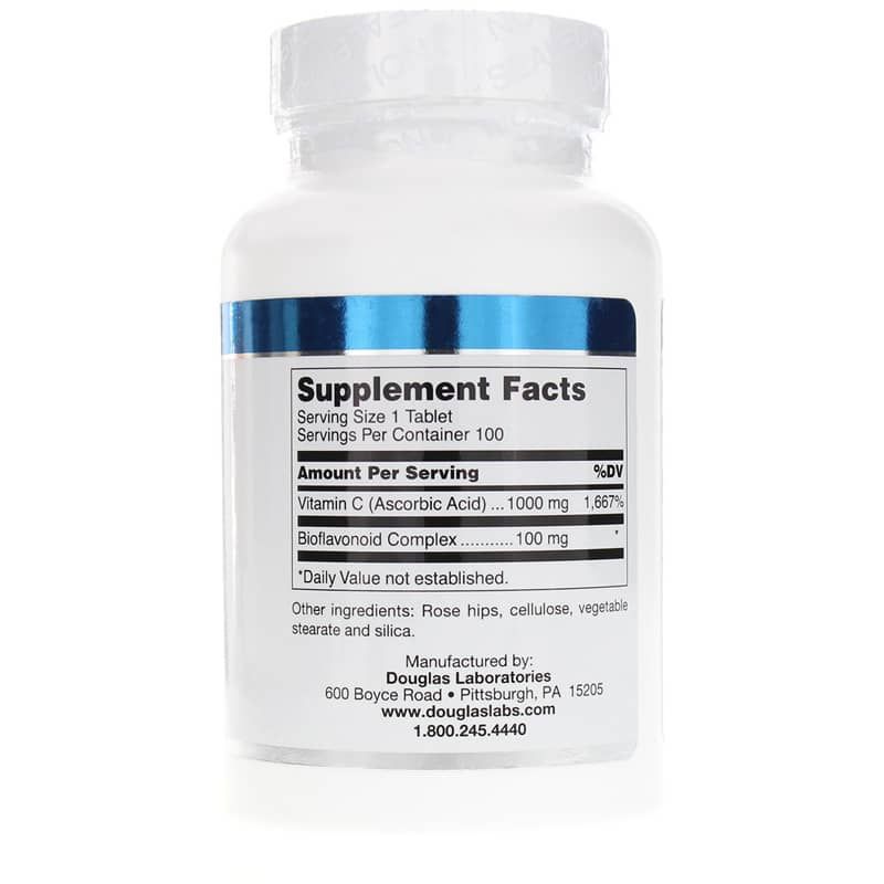Natural C 1000 Mg with Bioflavonoids, 100 Tablets | Натуральный C 1000 мг с биофлавоноидами, 100 таблеток