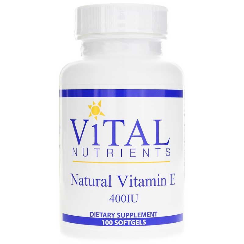 Natural Vitamin E 400 IU | Натуральный витамин Е 400 МЕ