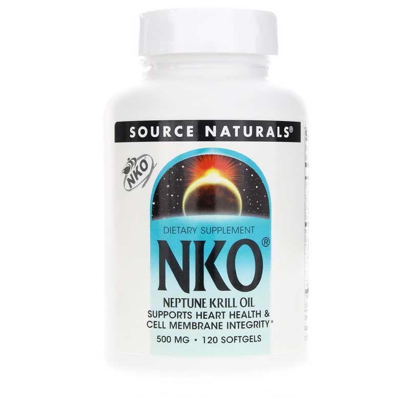 NKO Neptune Krill Oil 500 Mg, 120 Softgels | Масло криля NKO Нептун 500 мг, 120 гелевых капсул