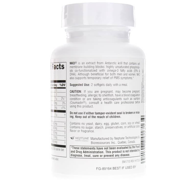 NKO Neptune Krill Oil 500 Mg, 60 Softgels | Масло криля NKO Нептун 500 мг, 60 гелевых капсул