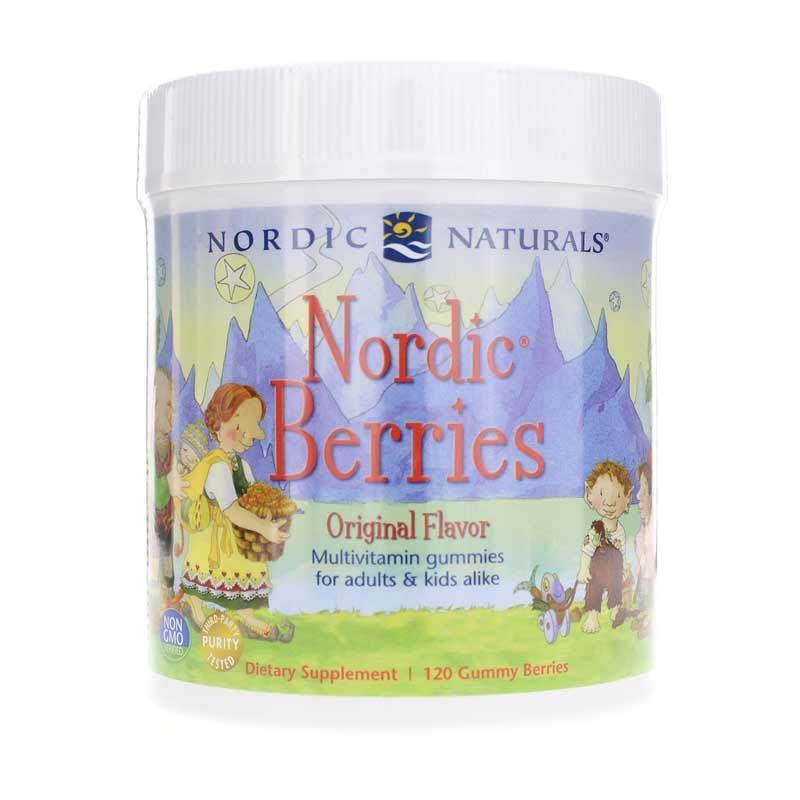 Nordic Berries Multivitamin, Original, 120 Gummies | Мультивітамін "північні ягоди, Оригінал, 120 жувальних гумок