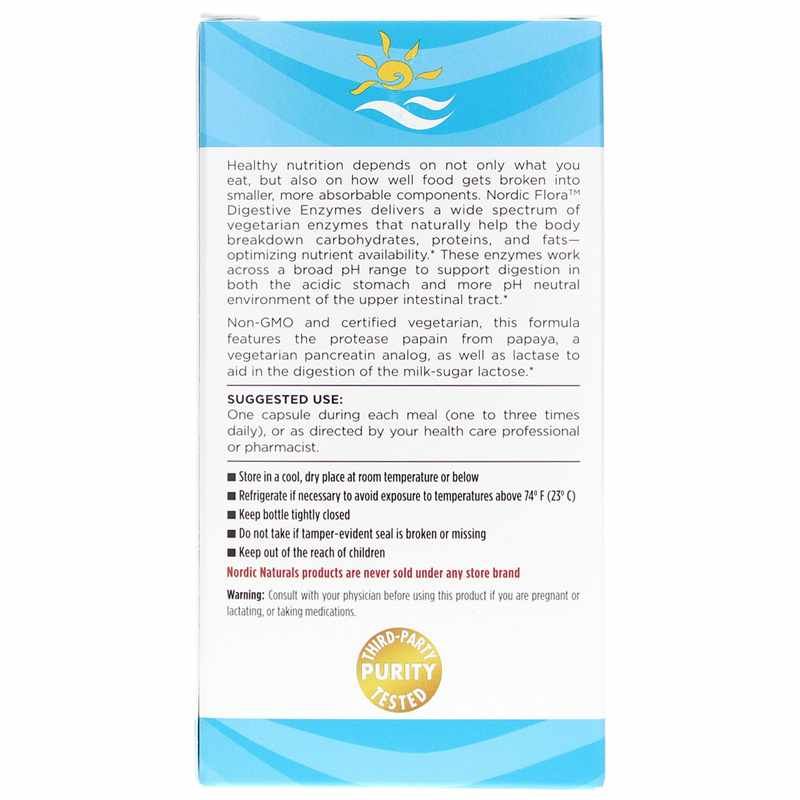 Nordic Flora Digestive Enzymes | Пищеварительные ферменты nordic flora