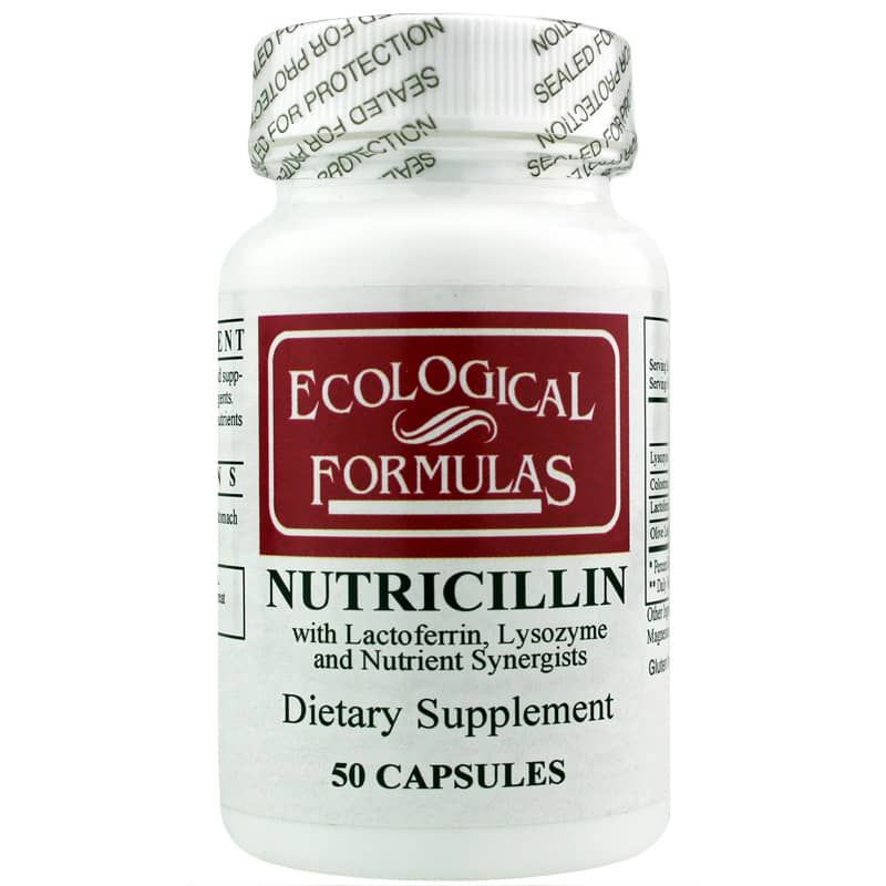 Nutricillin with Lactoferrin, Lysozyme and Nutrient Synergists | Нутрициллин с лактоферрином, лизоцимом и синергистами питательных веществ