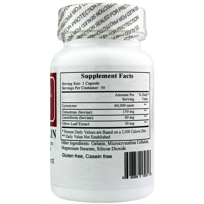 Nutricillin with Lactoferrin, Lysozyme and Nutrient Synergists | Нутрициллин с лактоферрином, лизоцимом и синергистами питательных веществ