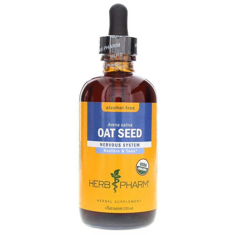 Oat Seed Extract Alcohol-Free, 4 Oz | Екстракт насіння вівса не містить спирту, 4 унції