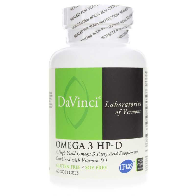 Omega 3 HP-D, 60 Softgels | Омега 3 НР-D, 60 гелевих капсул