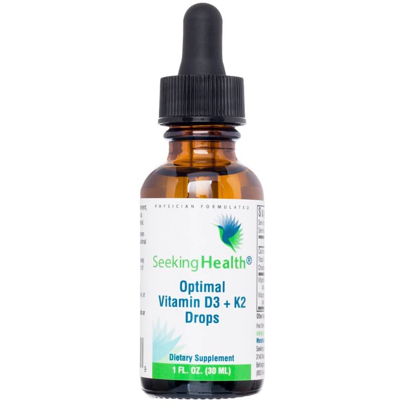 Optimal Vitamin D3 + K2 Drops | Оптимальні краплі вітаміну D3 і K2