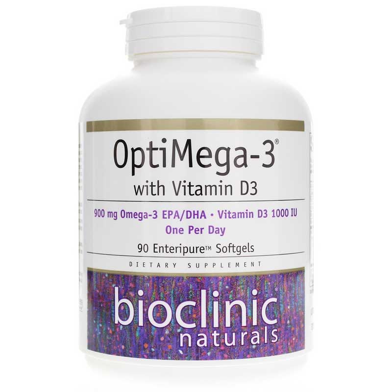 OptiMega-3 with Vitamin D3 1,000 IU | OptiMega-3 з вітаміном D3 1,000 МО