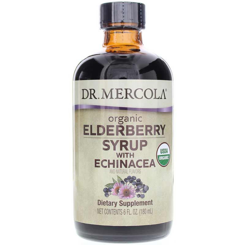 Organic Elderberry Syrup with Echinacea | Органічний сироп бузини з ехінацеєю