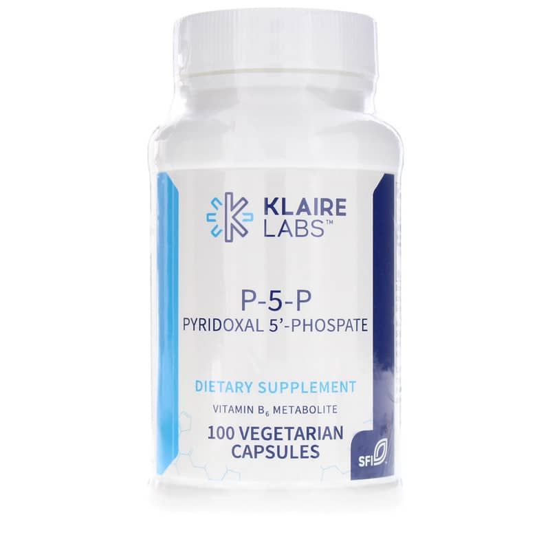 P-5-P Pyridoxal 5'-Phosphate, 100 Veg Capsules | P-5-P пиридоксаль 5'-фосфат, 100 вегетерианских капсул