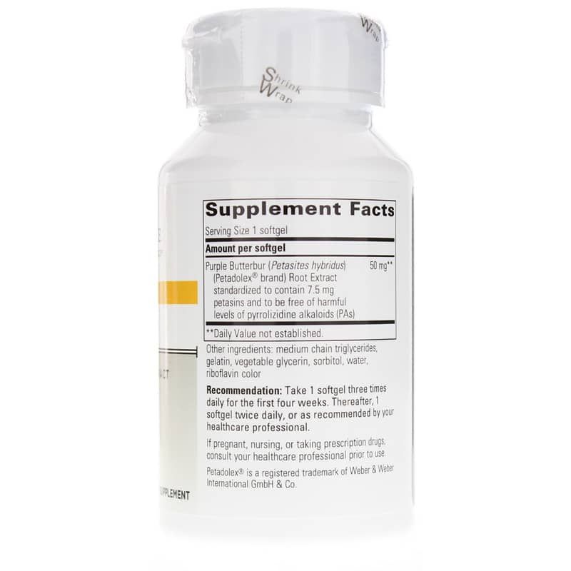 Petadolex Purple Butterbur Extract | Петадолекс пурпурный экстракт белокопытника