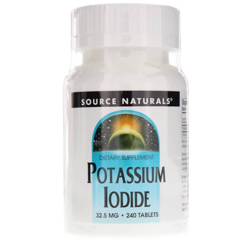 Potassium Iodide 32.5 Mg, 240 Tablets | Йодистий калій 32,5 мг, 240 таблеток