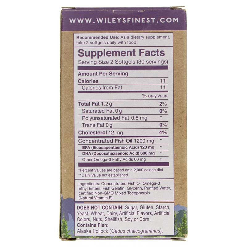 Prenatal DHA 600 Mg, 60 Softgels | Пренатальная ДГК 600 мг, 60 гелевых капсул