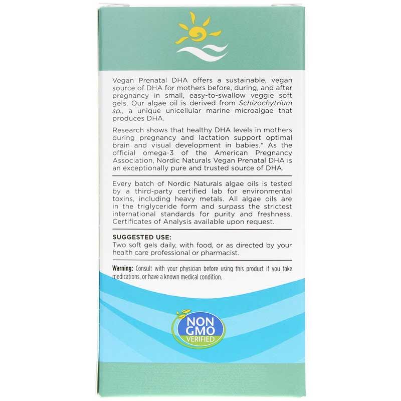 Prenatal DHA Vegan | Пренатальна ДГК веганська