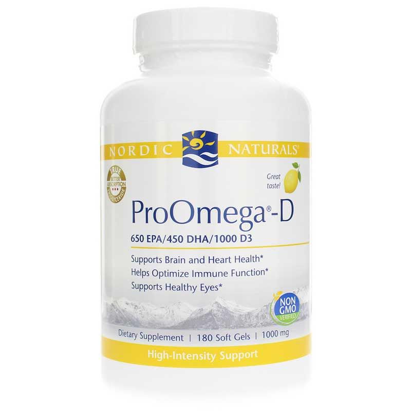 ProOmega-D, 180 Softgels | ProOmega-D, 180 гелевих капсул