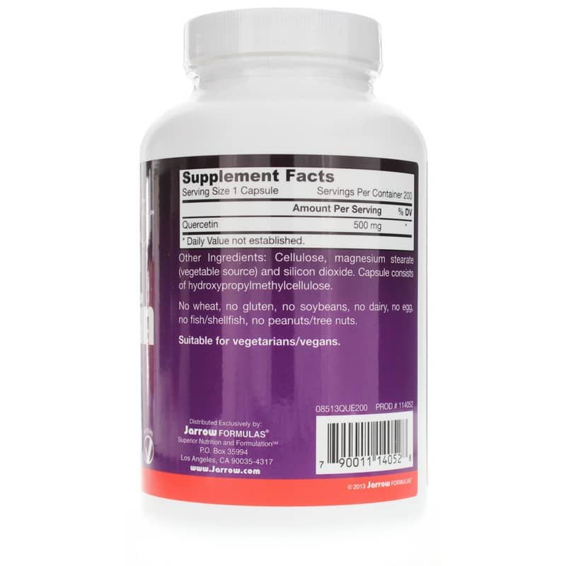 Quercetin 500 Mg, 200 Capsules | Кверцетин 500 мг, 200 капсул