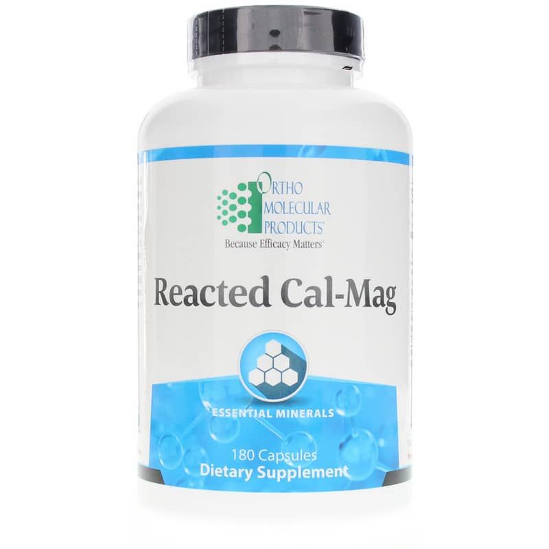 Reacted Cal-Mag, 180 Capsules | Отреагировал кал-маг, 180 капсул