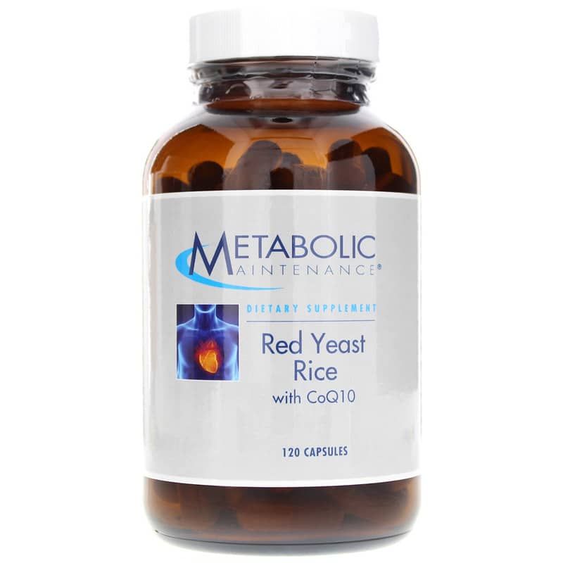 Red Yeast Rice with CoQ10 | Червоний дріжджовий рис із CoQ10