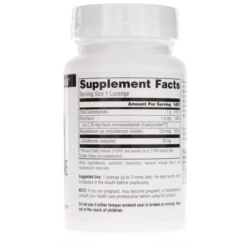 Reduced Glutathione Complex 50 Mg Orange Lozenges, 100 Lozenges | Комплекс відновленого глутатіону 50 мг апельсинові пастилки, 100 конвалій