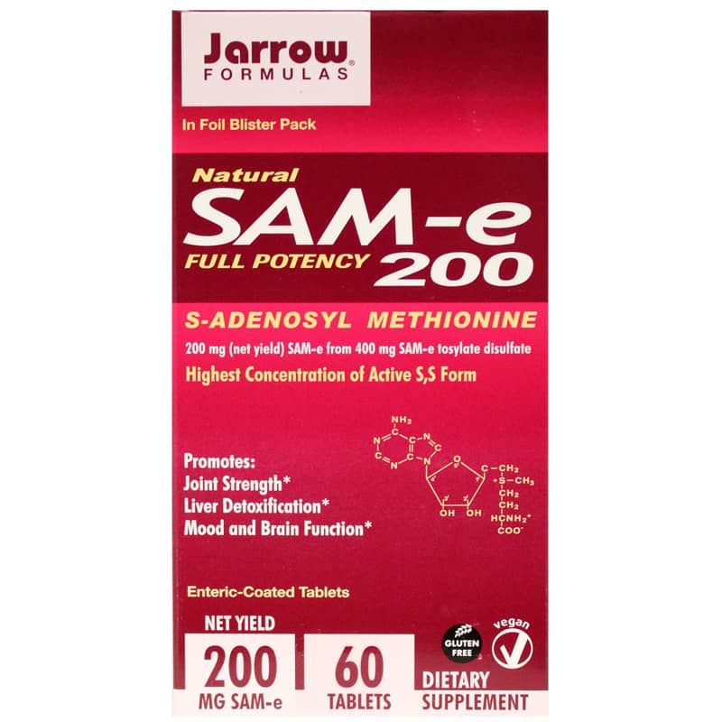 SAMe 200 Mg, 60 Tablets | SAME 200 мг, 60 таблеток