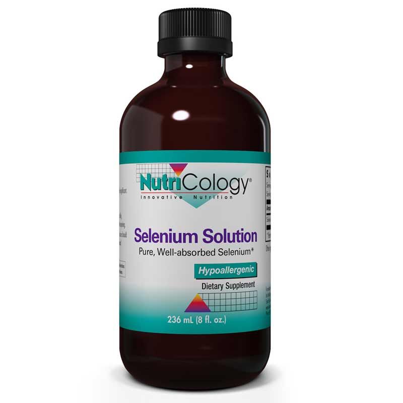 Selenium Solution Liquid, 8 Oz, Nutricology | Розчин селену рідкий, 8 унцій, nutricology