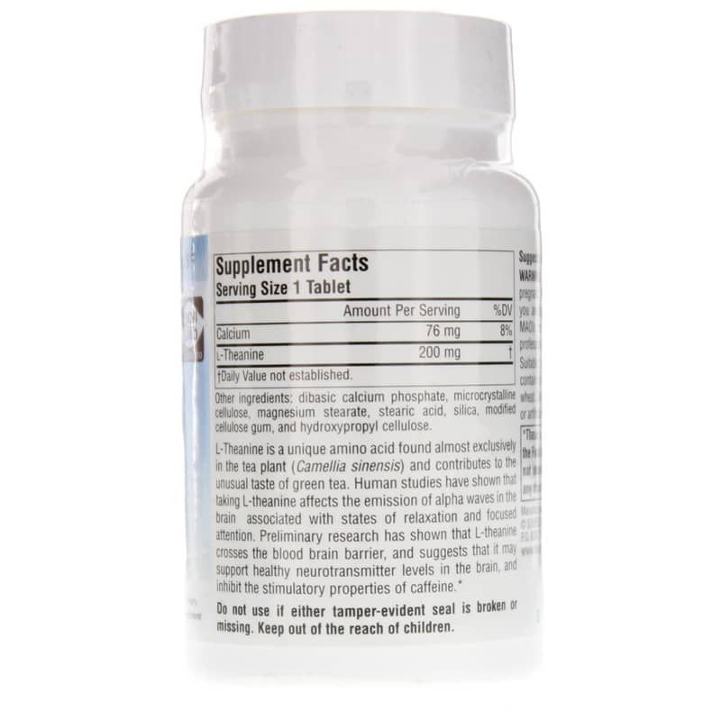Serene Science L-Theanine 200 Mg, 60 Tablets | Serene science L-теанін 200 мг, 60 таблеток
