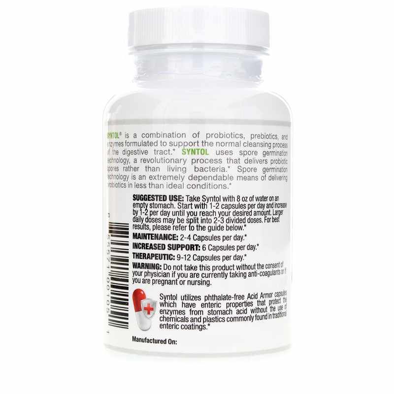 Syntol Advanced Microflora Delivery, 90 Capsules | Синтол розширена доставка мікрофлори, 90 капсул
