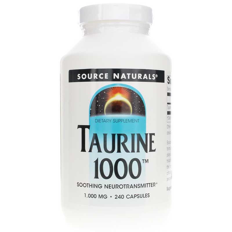 Taurine 1000, 240 Capsules | Таурин 1000, 240 капсул