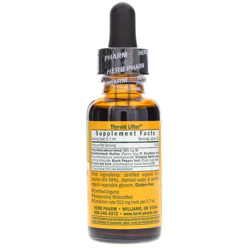 Thyroid Lifter, 1 Oz | Щитовидная железа, 1 унция