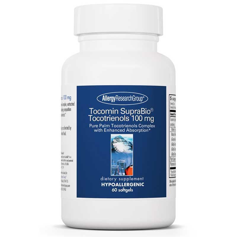 Tocomin SupraBio Tocotrienols 100 Mg, 60 Softgels | Токомін SupraBio токотрієноли 100 мг, 60 гелевих капсул