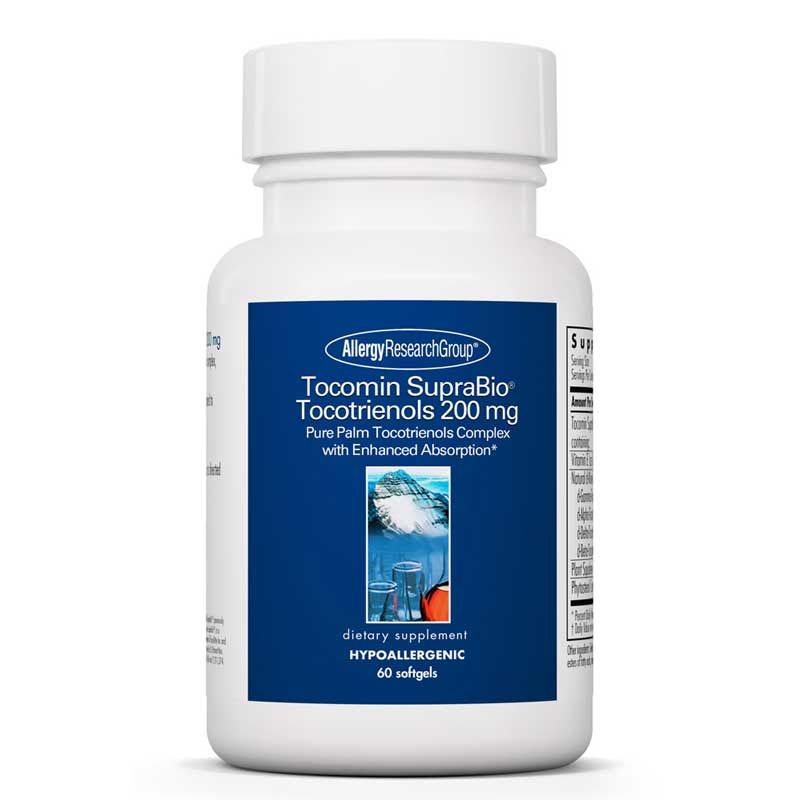 Tocomin SupraBio Tocotrienols 200 Mg, 60 Softgels | Токомін SupraBio токотрієноли 200 мг, 60 гелевих капсул